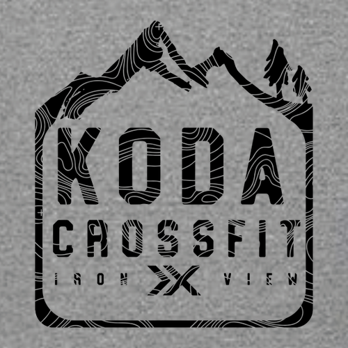 Independent Trading Midweight Hooded Sweatshirt  Gunmetal Heather