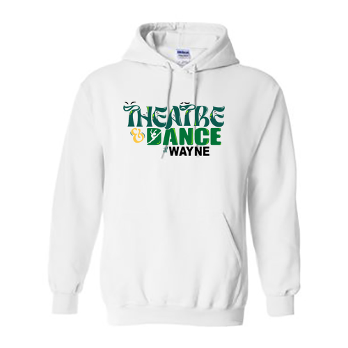 Gildan Heavy Blend Hooded Sweatshirt -- White