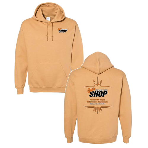 Gildan Heavy Blend Hooded Sweatshirt -- Old Gold