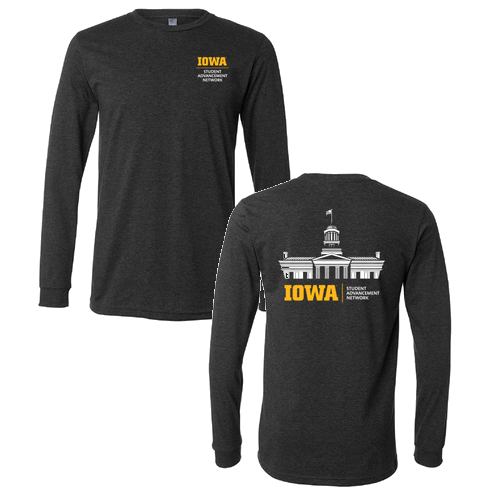 Bella+Canvas Unisex Heather Cvc Long Sleeve Tee- Heathers -- Dark Grey Heather