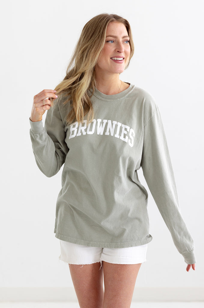 Brownies Long Sleeve - Sage