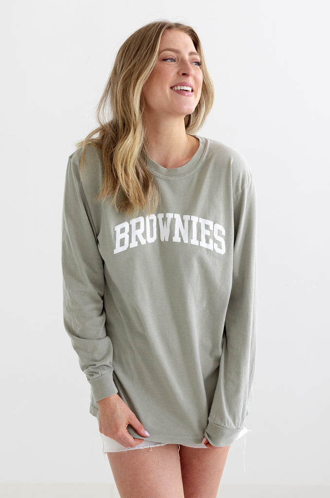 Brownies Long Sleeve - Sage