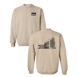 Men/Unisex Gildan Heavy Blend Crew Neck Sweatshirt -- Sand