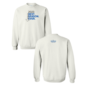 Men/Unisex Gildan Heavy Blend Crew Neck Sweatshirt -- White