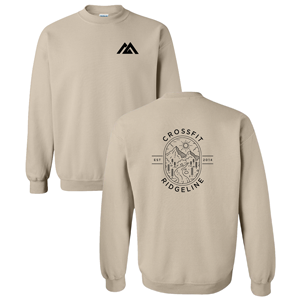 Men/Unisex Gildan Heavy Blend Crew Neck Sweatshirt -- Sand
