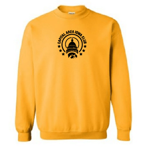 Men/Unisex Gildan Heavy Blend Crew Neck Sweatshirt -- Gold