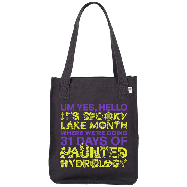 Econscious Organic Cotton Canvas Market Tote - Um Yes - Black