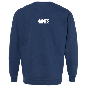 Comfort Colors Crewneck Sweatshirt -- True Navy