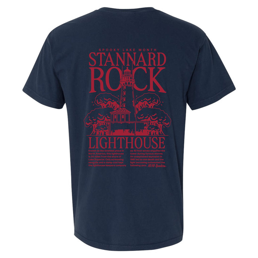 Men/Unisex Comfort Colors Ringspun Garment Dyed T Shirt  - Stannard Rock - True Navy
