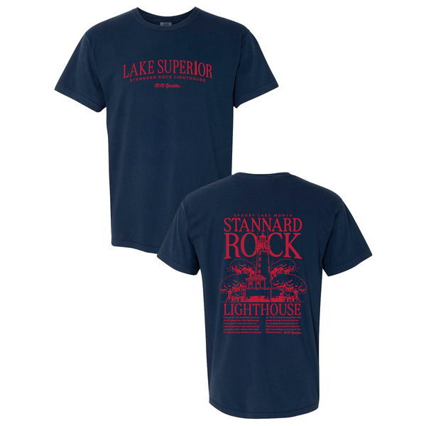 Men/Unisex Comfort Colors Ringspun Garment Dyed T Shirt  - Stannard Rock - True Navy