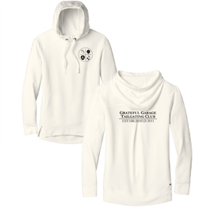 Ladies Ogio Luuma Pullover Fleece Hoodie -- Ivory Snow