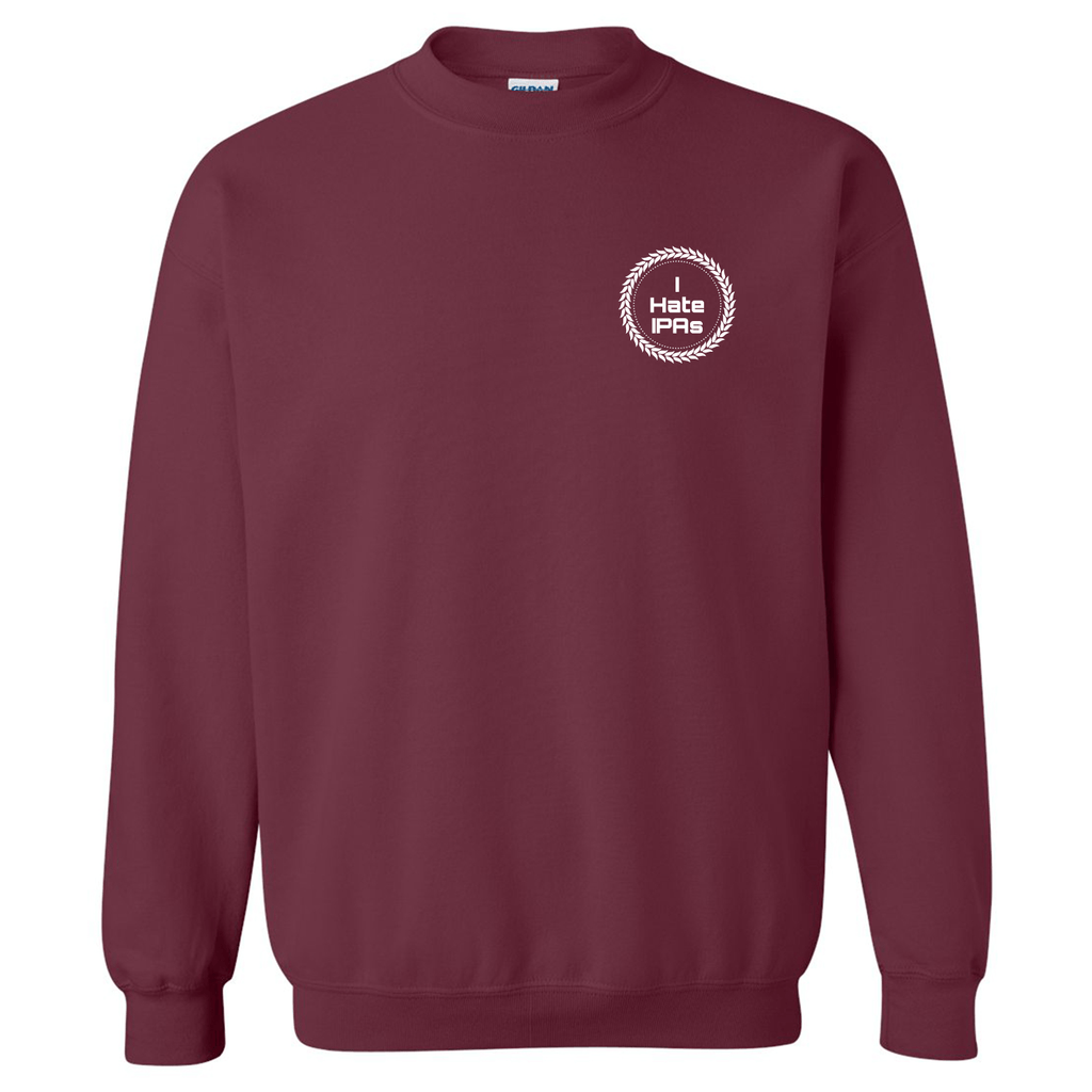 Men/Unisex Gildan Heavy Blend Crewneck Sweatshirt -- Maroon
