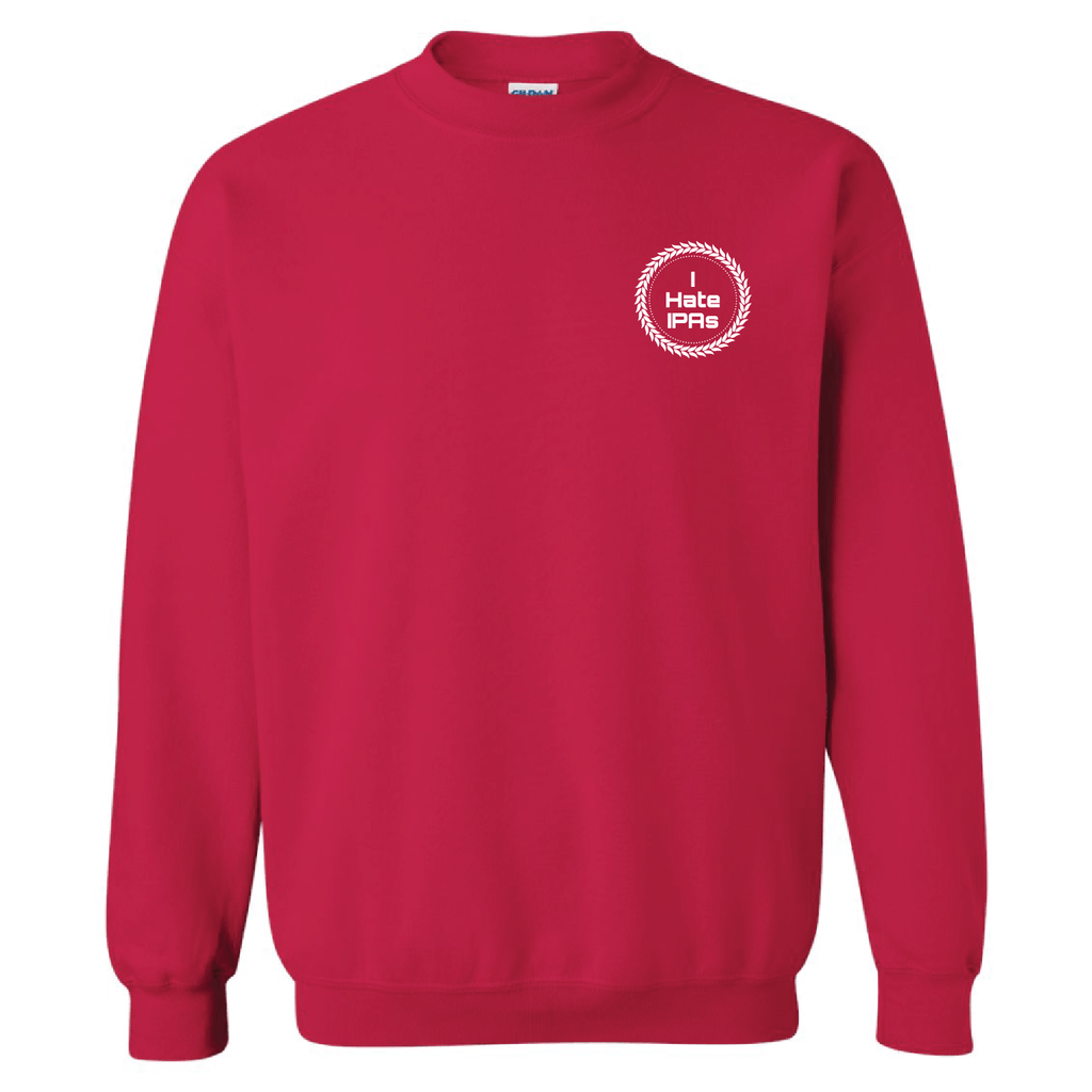 Men/Unisex Gildan Heavy Blend Crewneck Sweatshirt -- Cherry Red