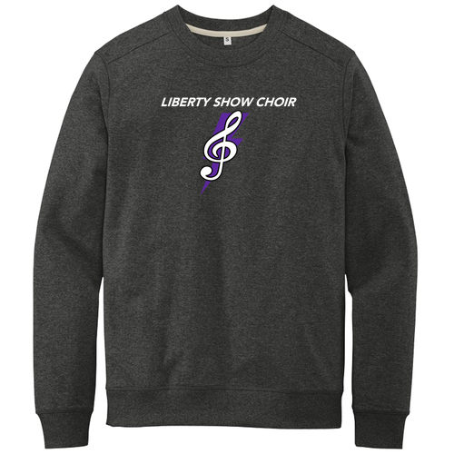 District Re-Fleece Crew -- Charcoal Heather