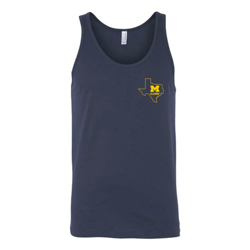 Men/Unisex Bella Canvas Soft Fitted Jersey Tank -- Navy