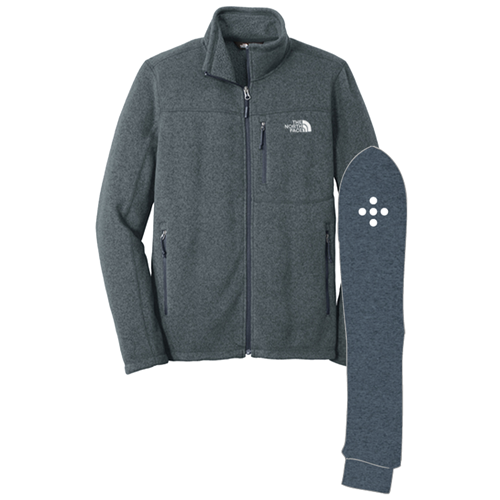 The North Face Sweater Fleece Jacket -- Urban Navy Heather