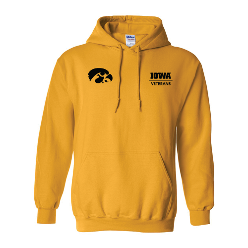 Gildan Heavy Blend Hooded Sweatshirt -- Gold