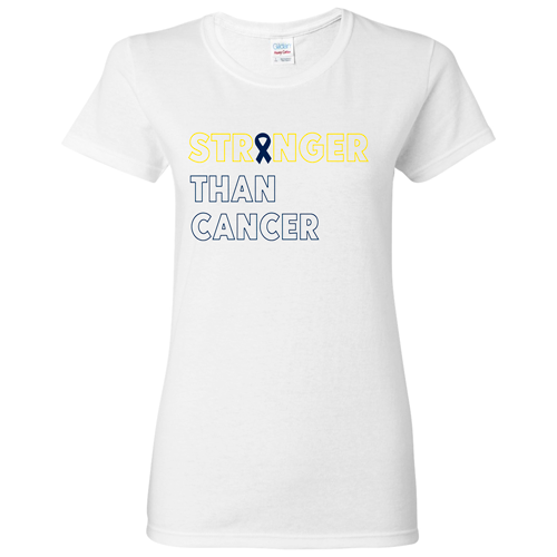 Ladies Gildan Heavy Cotton Missy Fit Tee -- White