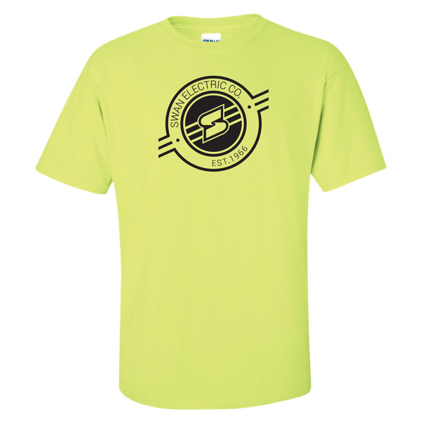 Gildan Ultra Cotton Basic T-Shirt -- Safety Green