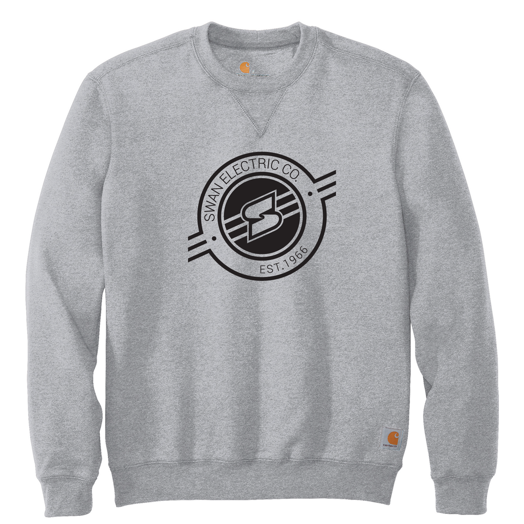 Carhartt Midweight Crewneck Sweatshirt -- Heather Grey