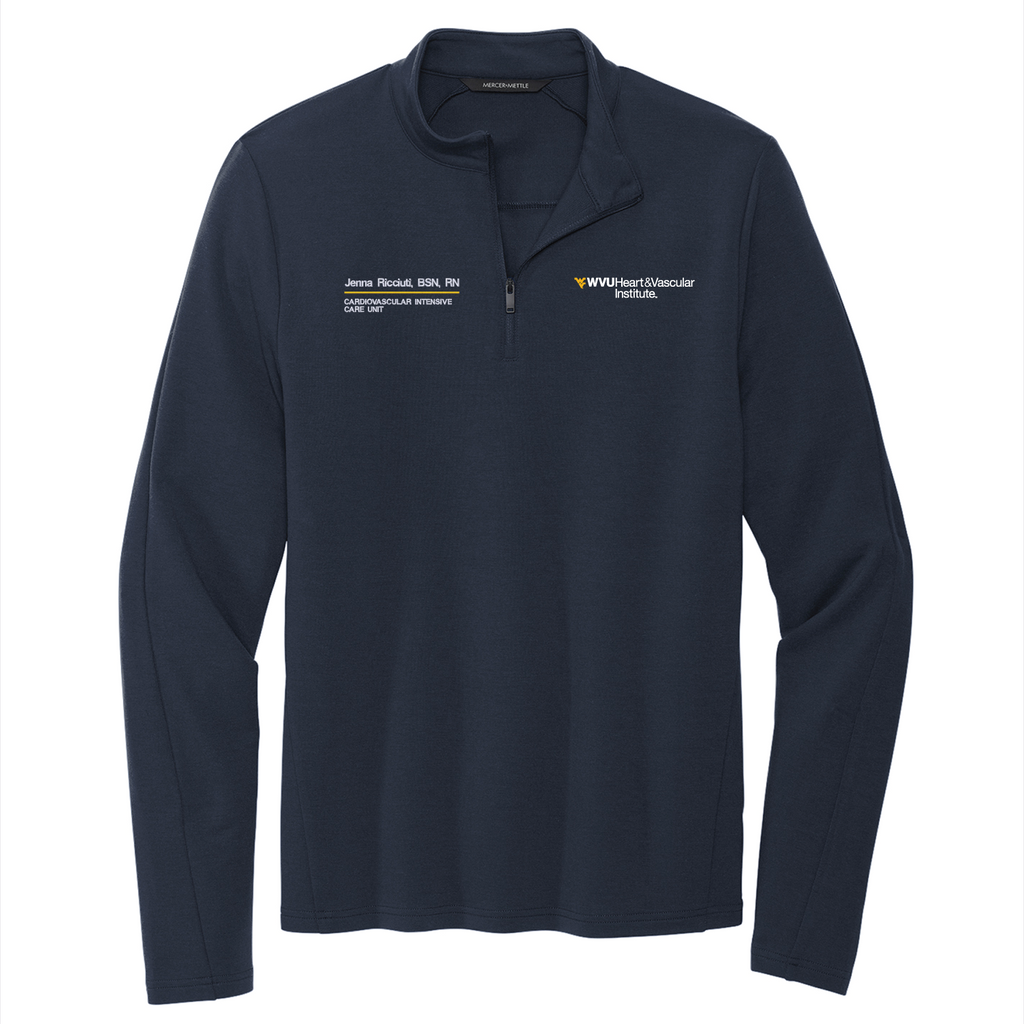 Gender Care Heart Mercer+Mettle Stretch 1 / 4-Zip Pullover -- Night Navy
