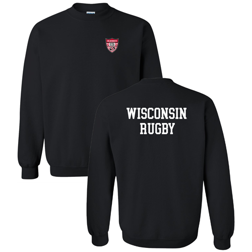 Gildan Heavy Blend Crew Neck Sweatshirt -- Black