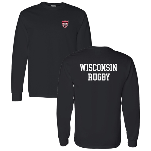 Gildan Heavy Cotton Longsleeve Basic T-Shirt -- Black