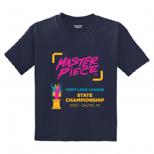 Youth Gildan DryBlend 50/50 T-Shirt -- Navy
