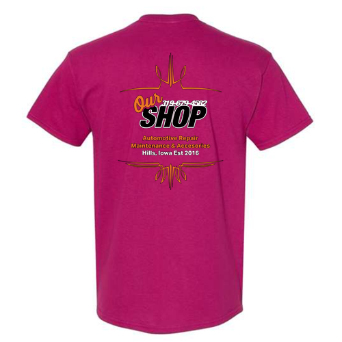 Gildan Heavy Cotton Basic T-Shirt -- Berry