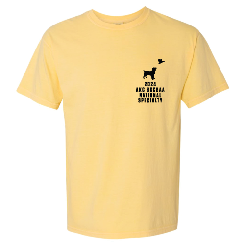 Comfort Colors Ringspun Garment Dyed T Shirt -- Butter