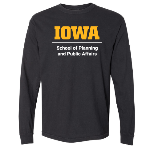 Comfort Colors Ringspun Long Sleeve Tee -- Black