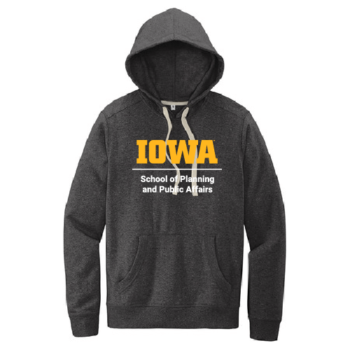 District Re-Fleece Hoodie -- Charcoal Heather