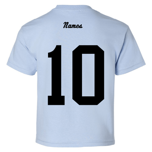 Gildan Ultra Cotton Youth Basic T-Shirt -- Light Blue