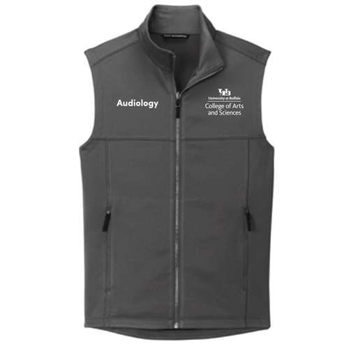 Port Authority Collective Smooth Fleece Vest -- Graphite