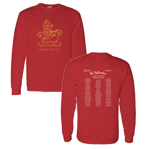 Gildan Heavy Cotton Longsleeve Basic T-Shirt -- Red