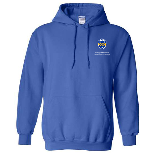 Ecology and Evolution Hooded Sweatshirt -- Royal