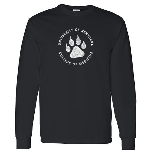 Gildan Heavy Cotton Longsleeve Basic T-Shirt -- Black