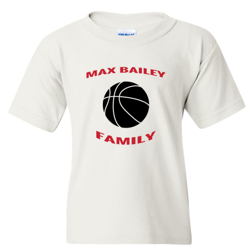 Gildan Heavy Cotton Basic Youth T-Shirt -- White