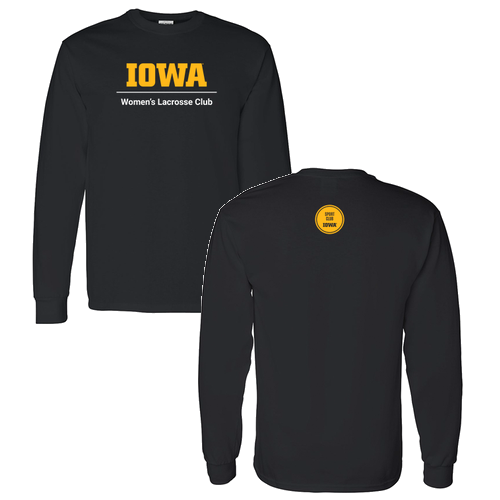 Gildan Heavy Cotton Longsleeve Basic T-Shirt -- Black