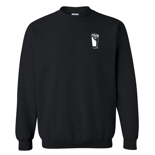 Gildan Heavy Blend Crew Neck Sweatshirt -- Black