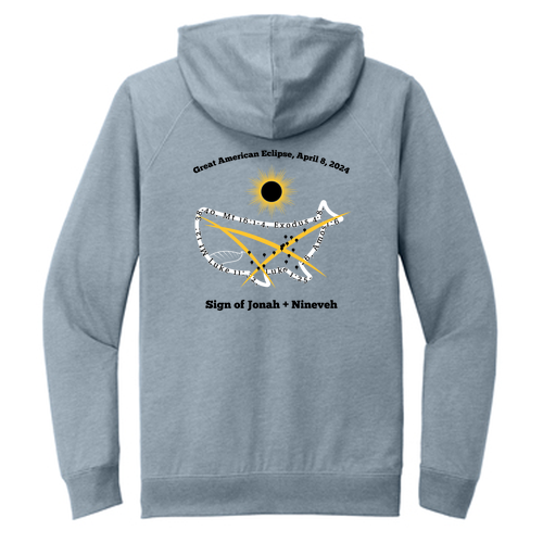 District Featherweight French Terry Full-Zip Hoodie -- Flint Blue Heather