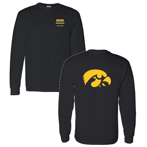 Gildan Heavy Cotton Longsleeve Basic T-Shirt -- Black