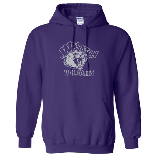 Gildan Heavy Blend Hooded Sweatshirt -- Purple