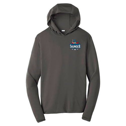 Sport-Tek PosiCharge Competitor Hooded Pullover -- Iron Grey