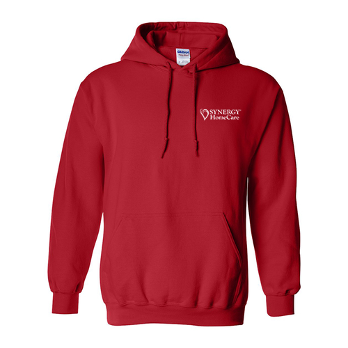 Gildan Heavy Blend Hooded Sweatshirt -- Red