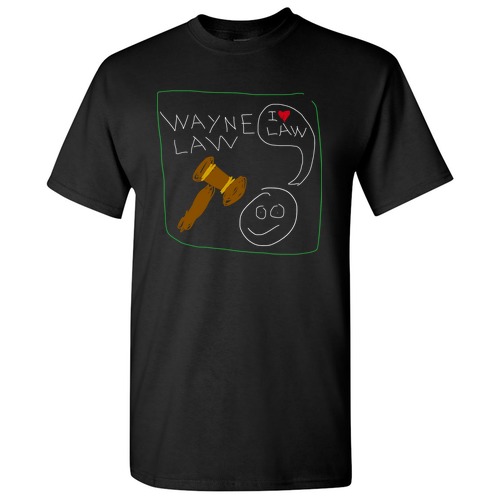 Gildan Heavy Cotton Basic T-Shirt "I Heart Wayne Law"