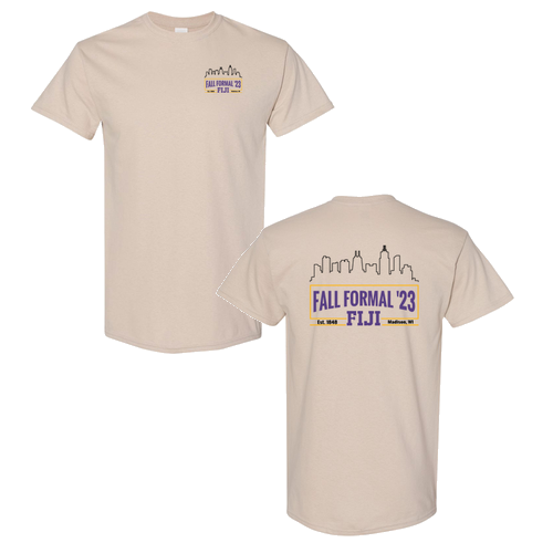 Gildan Heavy Cotton Basic T-Shirt -- Sand