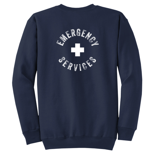 Port and Company Classic Crewneck Sweatshirt -- Navy