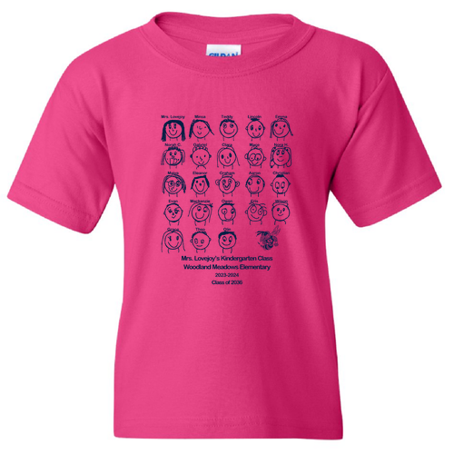 Gildan Heavy Cotton Basic Youth T-Shirt -- Heliconia