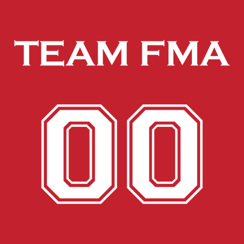 Team FMA Jersey • Youth • Scarlet / White